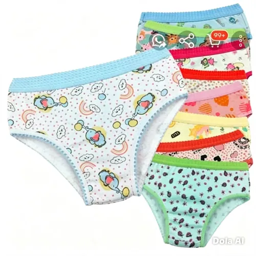 Calcinha infantil dúzia 3,50 und.