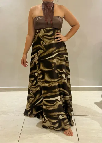 Vestido social de festa