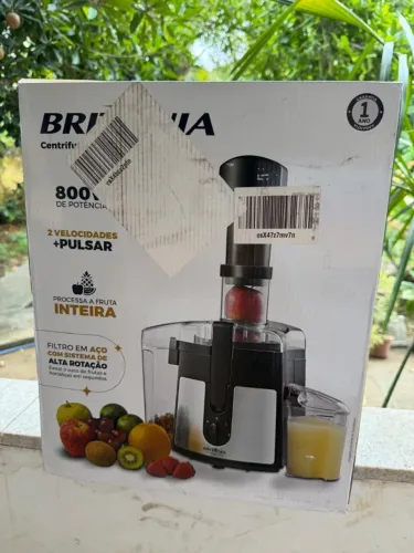 Centrifuga de Alimentos Britânia 1000 800w Preto 110v