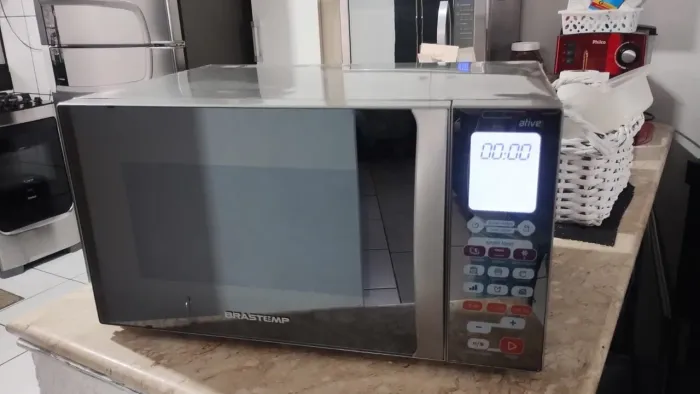 Microondas Brastemp Ative 31L INOX 220V