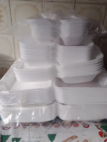 Embalagem de combo de anburguer