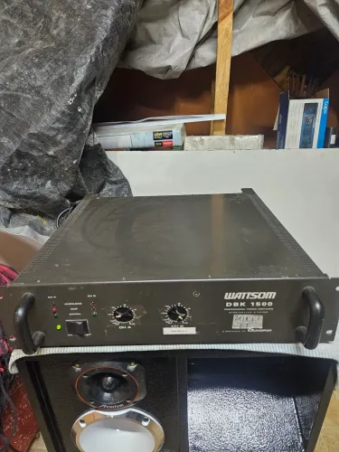 Amplificador potência wattson dbk 1500