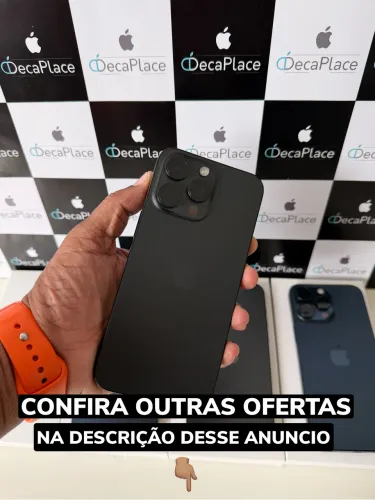 iPhone 15 pro Max 512GB-com nota . R$4299