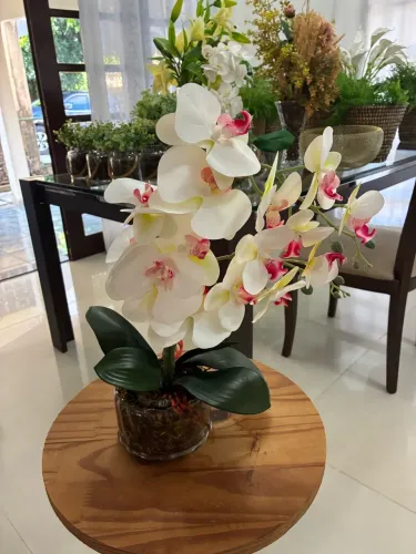 Arranjos artificiais para decoração