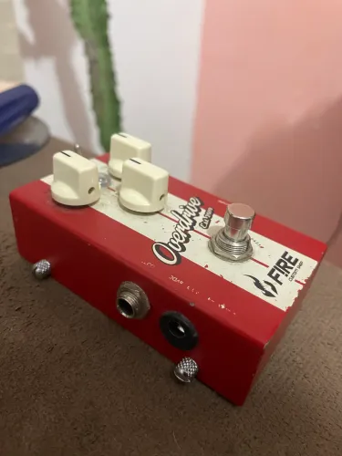 Pedal Overdrive Fire Custom Shop