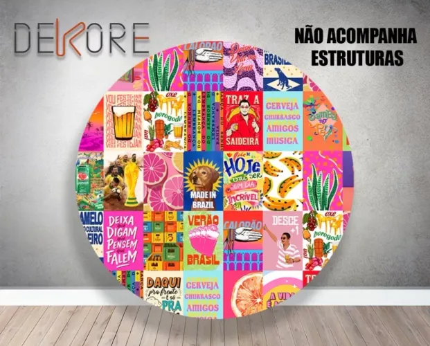 Capa painel de brasilidade - tamanho 150x150