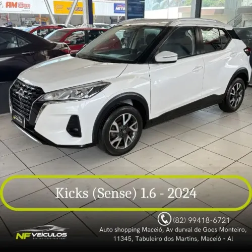 Nissan Kicks Sense 1.6 16V Flex AUT 2024