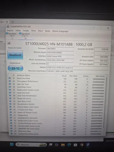 HD EXTERNO SEAGATE 1TB
