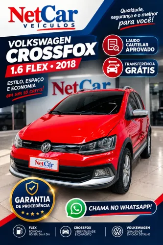 Volkswagen Crossfox 1.6 T. Flex 16V 5P 2018