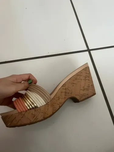 Tamanco Feminino Anabela Plataforma