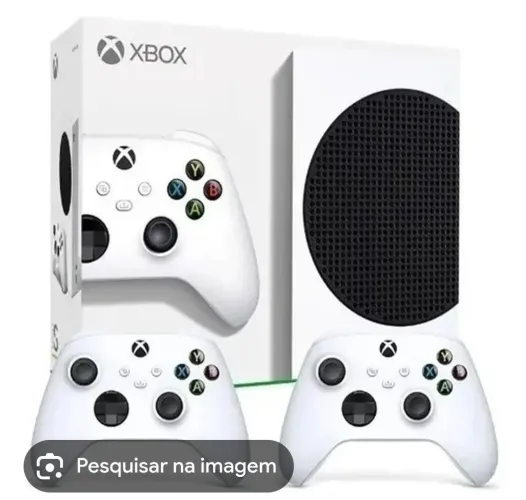 Xbox série S 1T dois controles