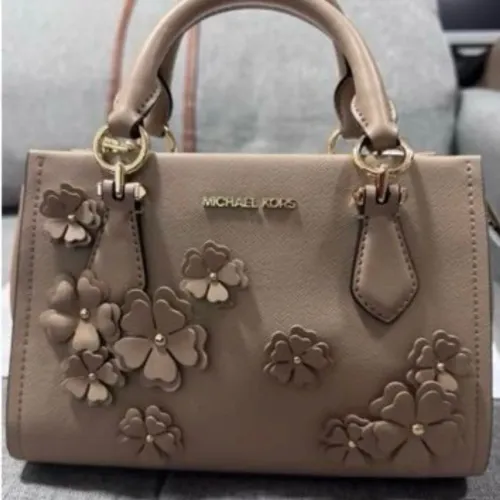 Michael Kors Marilyn Small Floral Embellished Satchel
