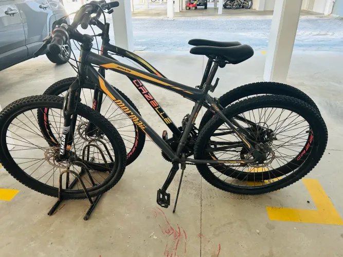 2 bicicletas usadas 400,00 cada uma bike 