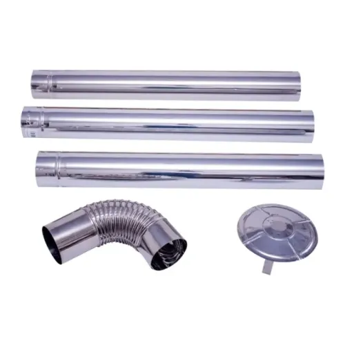 Chaminé Universal para Fogão a Lenha 120mm Zatti