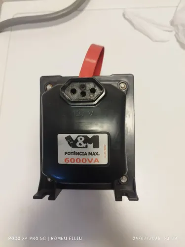 Transformador / Conversor de Voltagem 110v x 220v