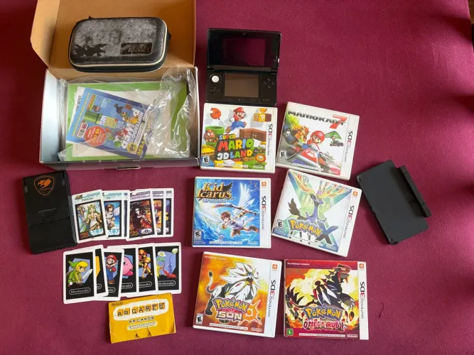 Nintendo 3ds + jogos