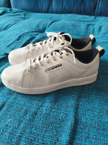 Tênis Olympikus Only Branco e Preto - Tamanho 39 (Muito Conservado)