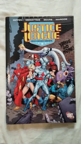 Hq DC Comics Justice League International, Europe, em inglês importada