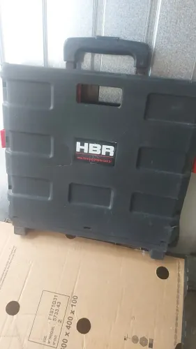 Carrinho articulado de carga HBR, alça flexível