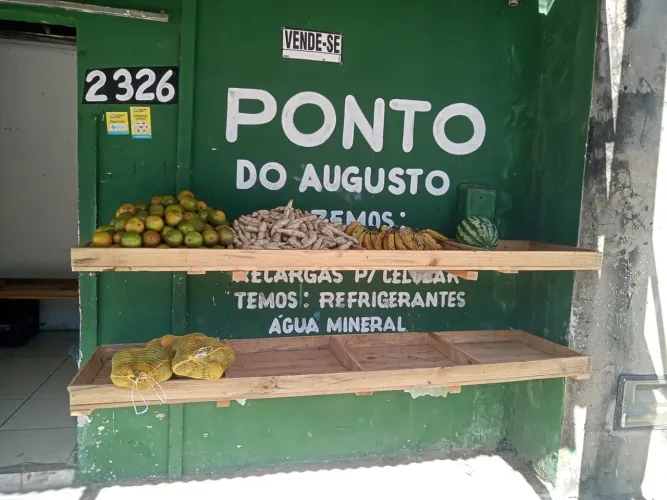 Vendo ou troco frutaria 