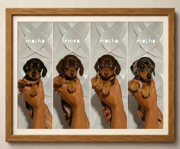 Filhotes de dachshund