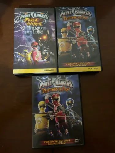 Lote Vhs Power Ranger 