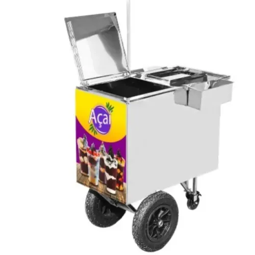 Carrinho De Açaí Picolé Sorvete Bebidas
