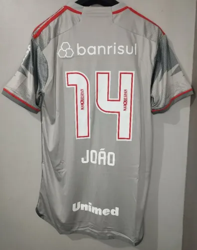 Camisa do Inter Cinza 2024 Personalizada Tam GG
