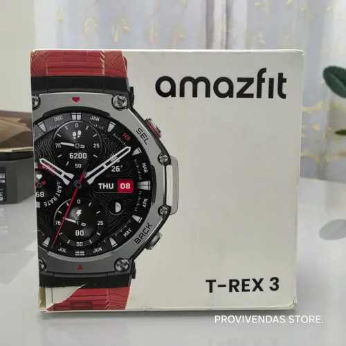 Watch Amazfit T Rex 3 GPS Militar AMOLED Bateria Longa Original Completo aceito olx pay.