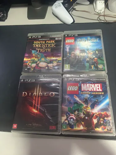 Jogos de PS3 em ótimo estado
