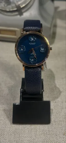 Relógio Feminino Obaku Petals Blue Dial