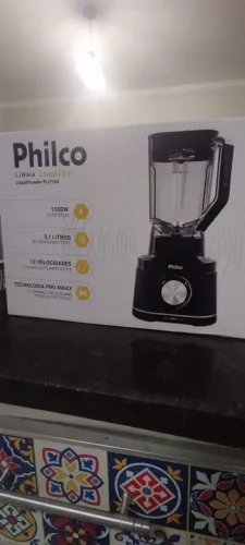 Liquidificador Philco 1500W Super Potente 12 Velocidades