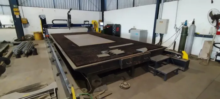 Corte Plasma CNC marca Messer, modelo Terra Blade 4.0 com Fonte XPR300 ano 2023