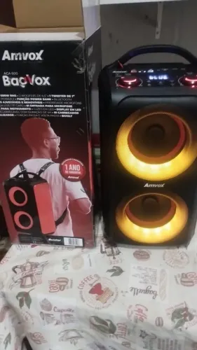 Caixa de som amvox Bag nova