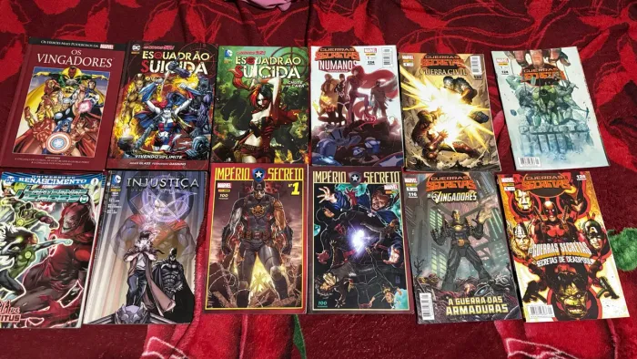 Quadrinhos Marvel e DC