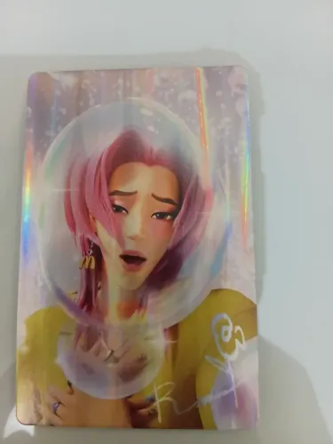 Card Holográfico Romance - Saja Boys McDonald's K-pop