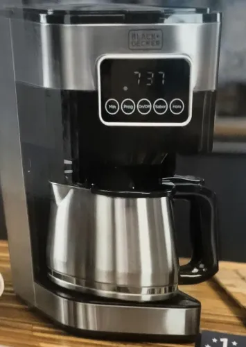 CAFETEIRA PROGRAMÁVEL JARRA DE INOX - BLACK DECKER