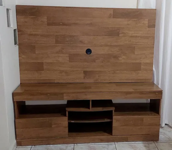 Rack e painel de TV