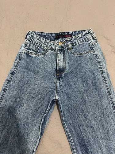 Calça jeans wide leg