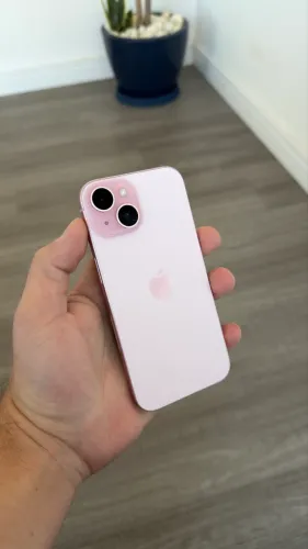 iPhone 15 128gb rosinha 