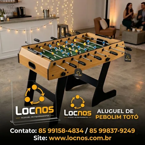 Aluguel de pebolim totó