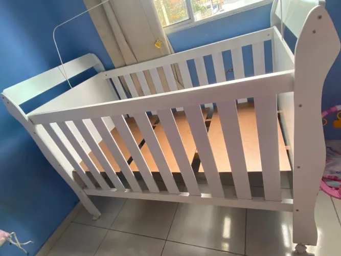BERÇO 3 EM 1 Sem colchão<br>