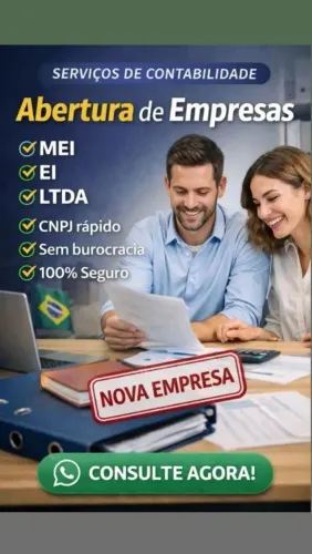 Abertura de Empresa e Contabilidade Mensal - Confiança e Preço Bom
