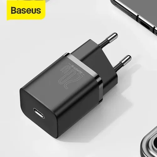Fonte Carregador turbo rápido Baseus 20W USB e USB-C