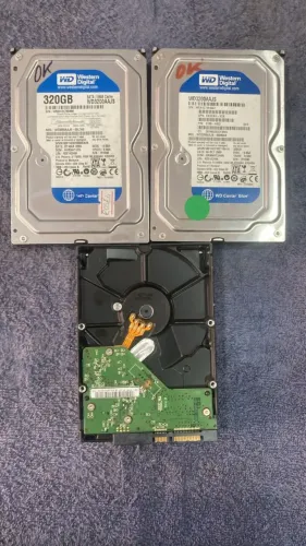 Valor Unitário HD 320GB Western Digital - Testados e Funcionando!!!