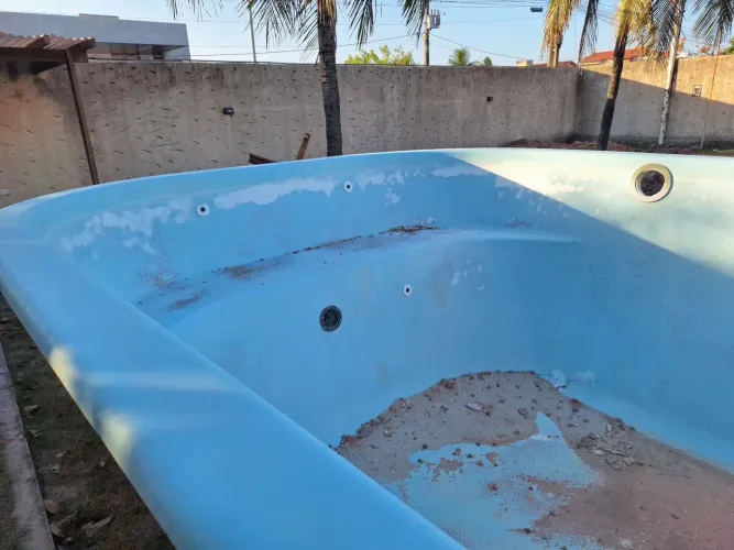 Piscina de fibra para reformar