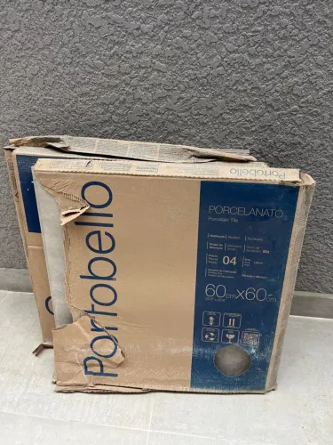 PORCELANATO PORTOBELLO 60x60 - 3 CAIXAS NOVAS