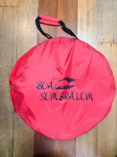 Barraca Pop-Up de Praia Dobrável Boa Sombra com Bolsa