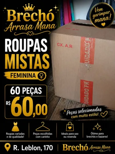 Lote roupas feminina