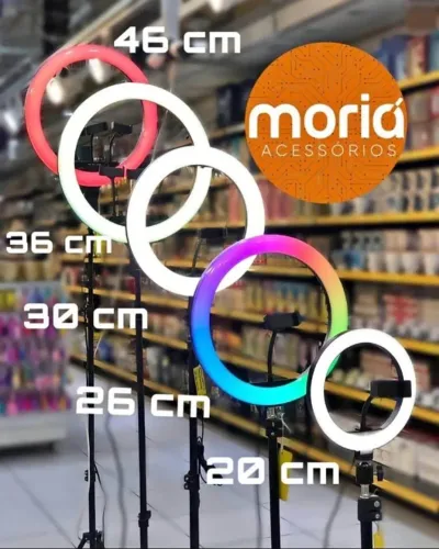 Ring Light de Vários Tamanhos